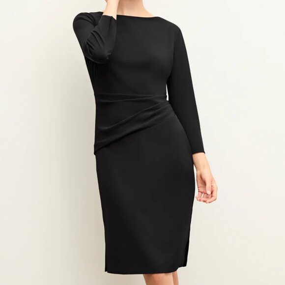 M. M. Lafleur Dresses & Skirts - M. M. Lafleur Black long sleeve elegant dress, 6, Like new